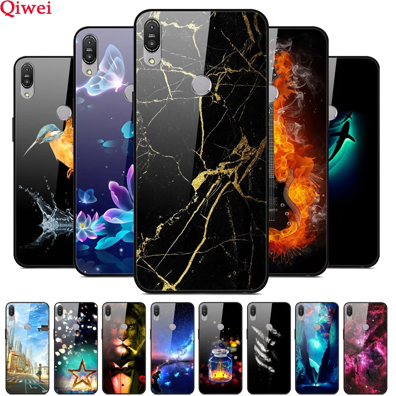 

Hard Glass Case Capa For Asus Zenfone Max Pro M1 ZB601KL Case Phone Tempered Cover Fundas on Zenfone Max Pro M1 ZB602KL Cases
