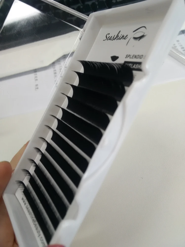 

Custom Packaging Wholesale Soft C curl Individual Flat Eyelash Extensions