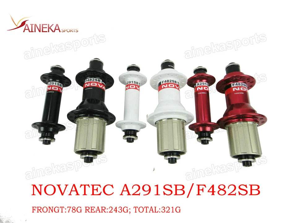Novatec A291SB/F482SB передняя 78g задняя 243g|novatec front|novatec rearnovatec a291sb |