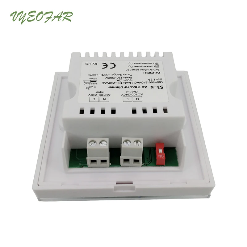 Новый Led Triac диммер 220 В переменного тока с регулируемой яркостью S1 K высокое