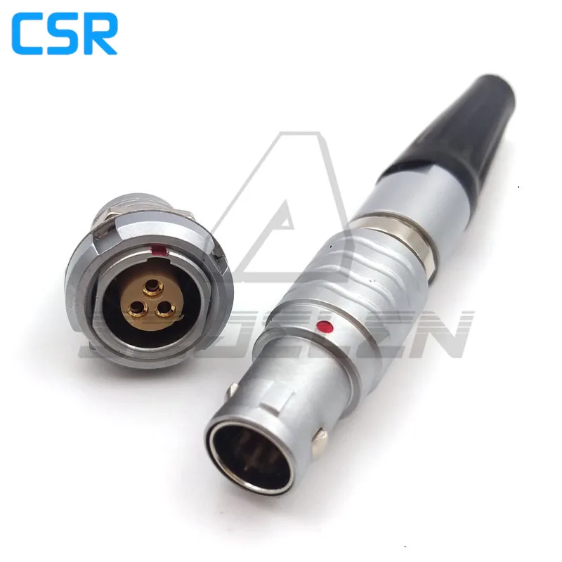 Metal circular plug self-locking connector 3-pin plug socket, SZJELEN connector 3 pin, FGG.0B.303.CLAD/ECG.0B.303.CLL. Metal circular plug self-locking connector 3-pin plug socket, SZJELEN connector 3 pin, FGG.0B.303.CLAD/ECG.0B.303.CLL.