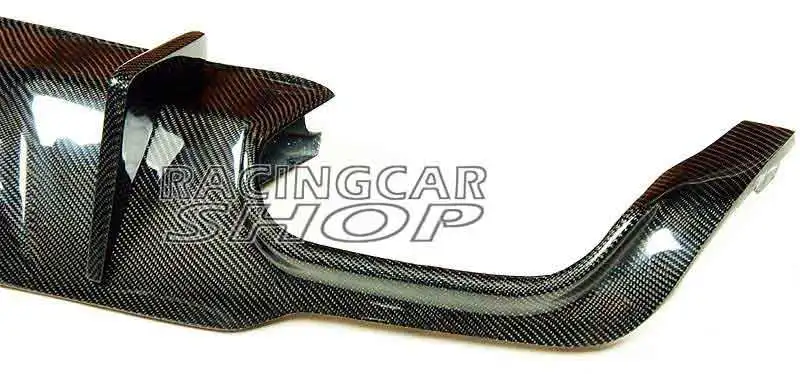 V style sedan carbon fiber rear diffuser for Mercedes BENZ W204 C63 coupe C250 C300 C350 AMG SPORT BUMPER 2012-2014