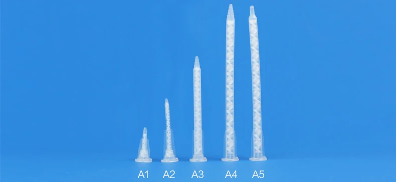AB glue cylinder dispensing mouth mixing tube mixed mouth needle AB glue gun dispensing needle mixing head