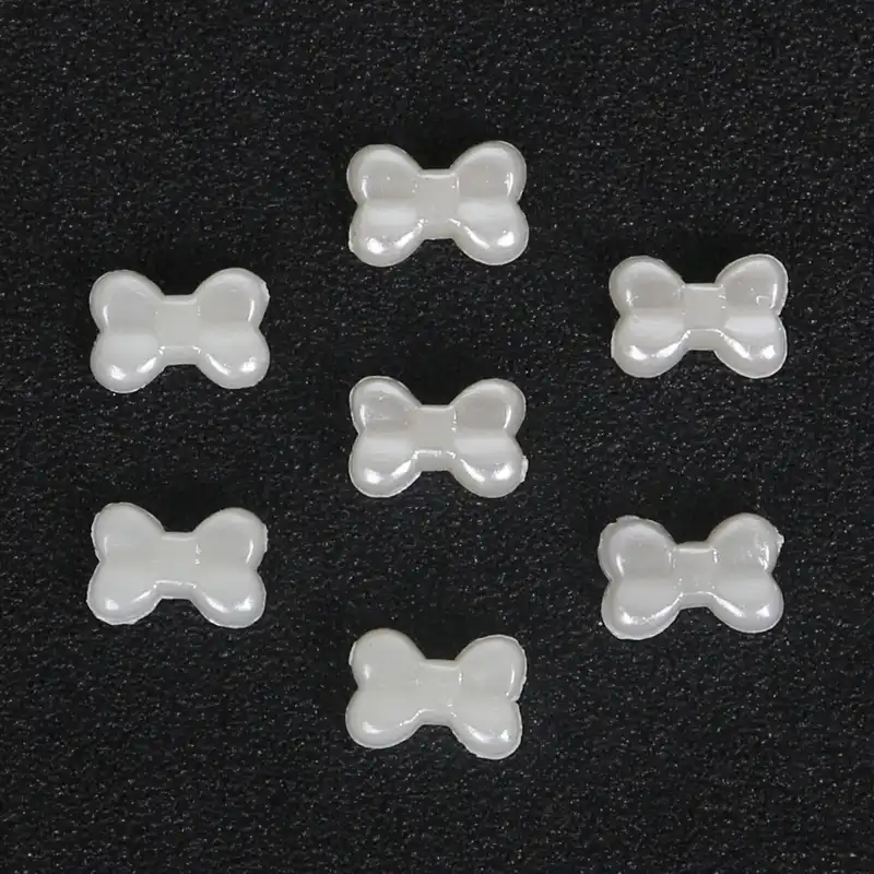 Галстук бабочка из АБС пластика с искусственным жемчугом|beads for jewelry|beads jewelry makingbeads