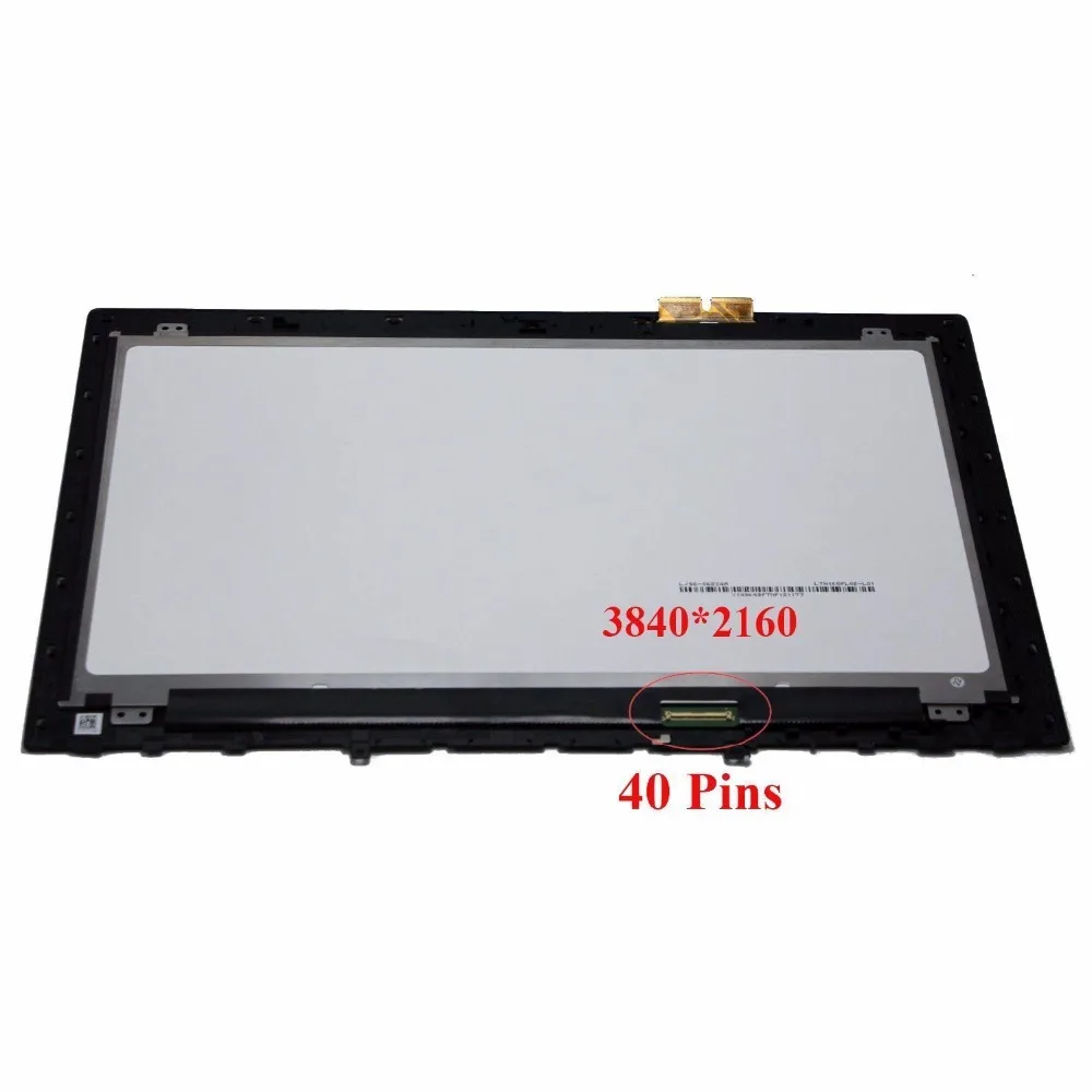 

Full LCD Display Touch Screen Assembly + Frame For Lenovo Y50-70 20349 3840x2160