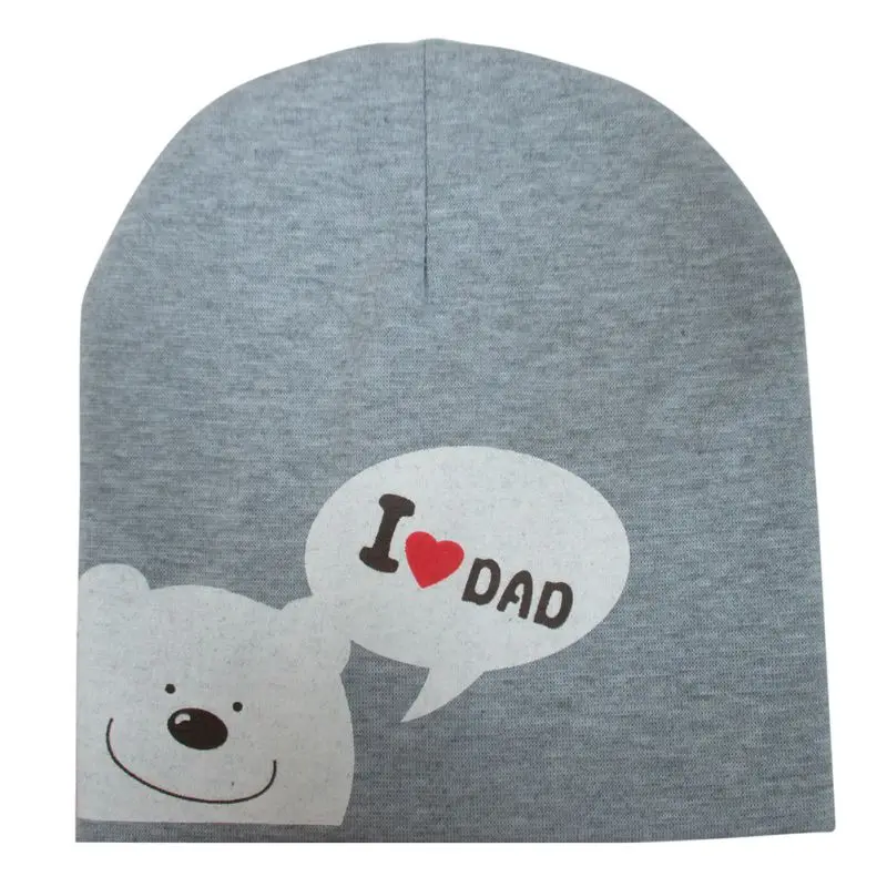 Fashion Cotton Infant Baby Hat Animal Printed Bear Soft Warm Girls Boys Beanie Cap 7 colors