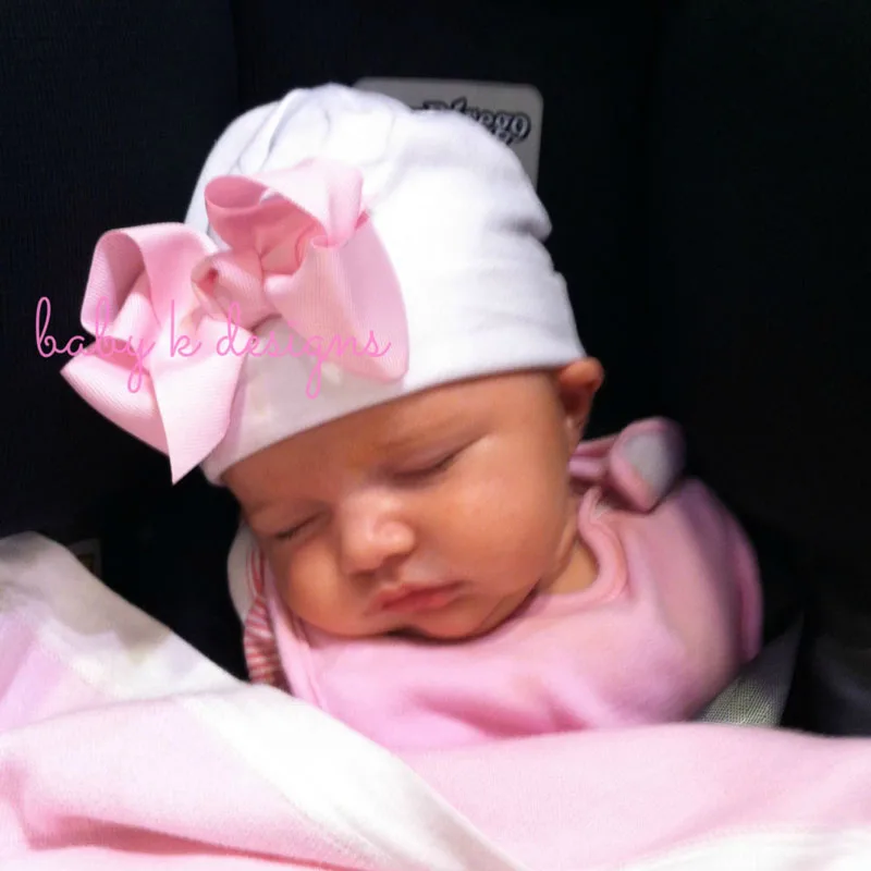 Newborn Baby Hospital Hat Beanies Soft Cotton Knit Spring Baby Hat