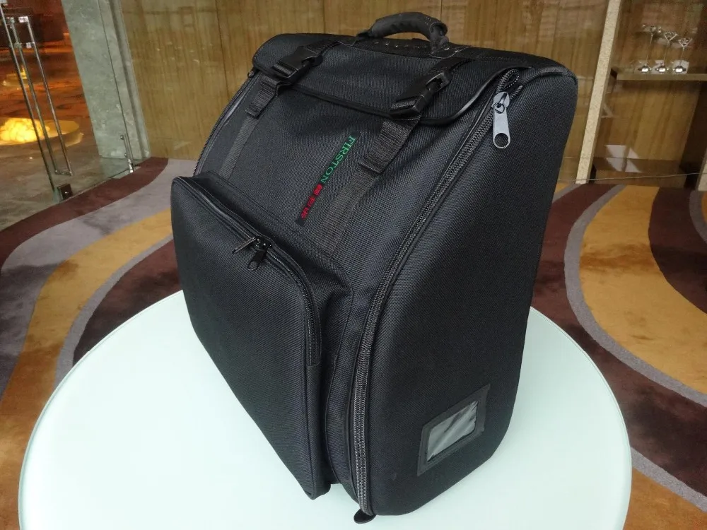 Профессиональный Портативный Аккордеон сумка для 120/96 басов мягкий Гиг чехол водонепроницаемый рюкзак эхо пианино коробка dulcimer посылка водонепроницаемый