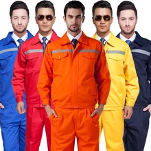 10 комплектов одежды для работника, отражающая одежда для работы, комплект одежды с длинными рукавами, одежда для строителей