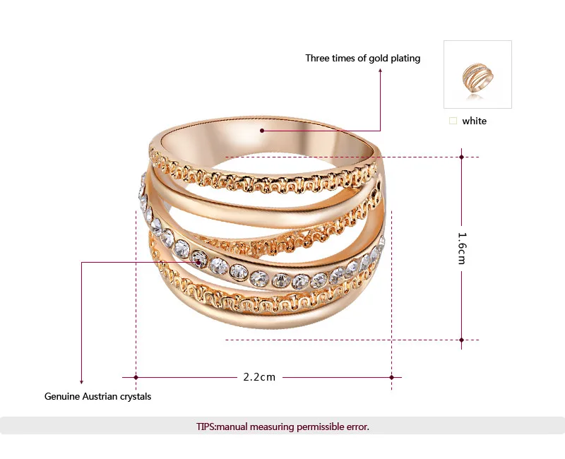 Бренд ROXI, Женское кольцо цвета розового золота, обручальные кольца для женщин, обручальные кольца anillos, ювелирные изделия для тела, размеры 6, 7, 8, 9, 10
