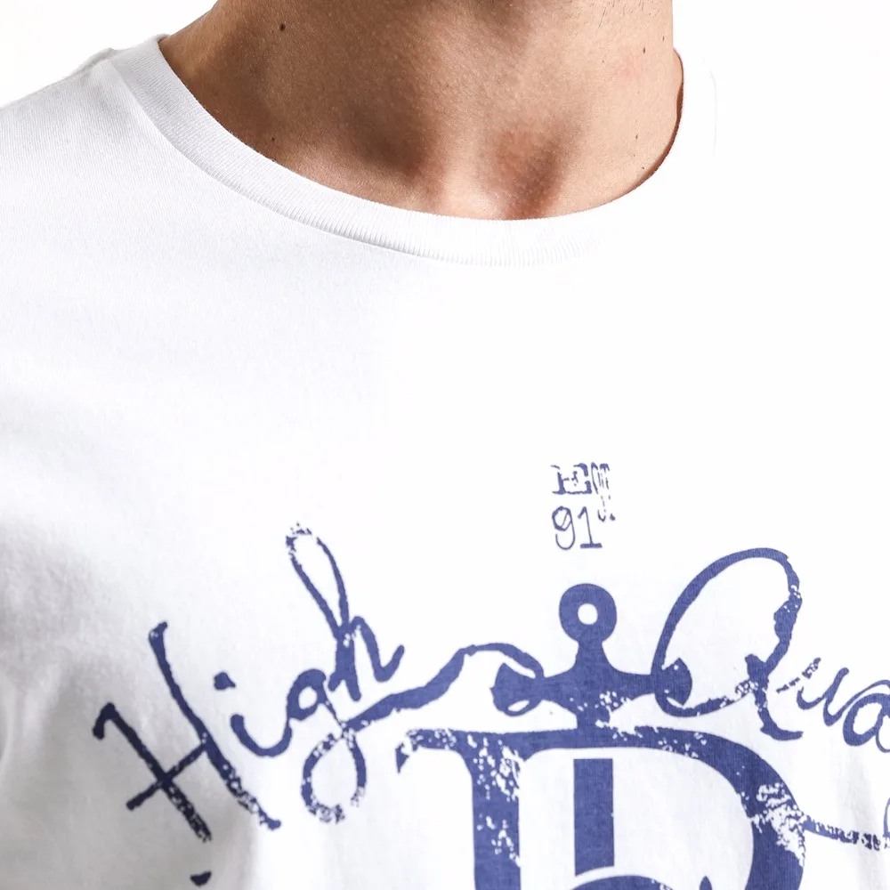 SIMWOOD 2019 Summer Casual T-Shirt Men 100% Pure Cotton Letter Print Slim Fit Tops Tees Brand Clothing High Quality 180010 SIMWOOD 2019 Summer Casual T-Shirt Men 100% Pure Cotton Letter Print Slim Fit Tops Tees Brand Clothing High Quality 180010