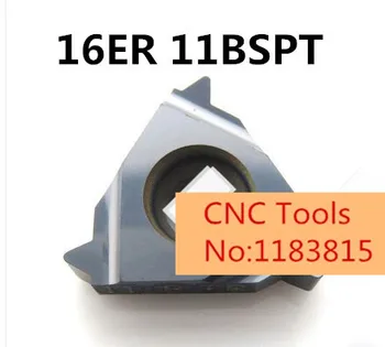 

10pcs 16 ER 11 BSPT External Indexable Tungsten Carbide Threading Lathe Inserts for SER Threaded Lathe Holder