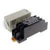 220VAC H3Y-2 Power On Time Delay Relay Solid-State Timer 1.0~60Min DPDT & Socket ► Photo 3/4