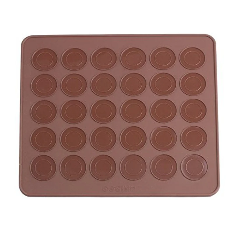 

Silicone baking sheet, macaroon coffee color