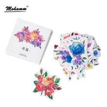 Creative Flowers Decorative Diy Diary Stickers Post it Kawaii Planner Scrapbooking Sticky Stationery Escolar School Supplies