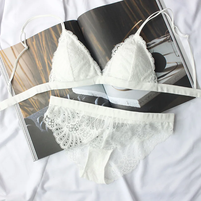 Новое сексуальное французское нижнее белье Bralette кружевной комплект нижнего