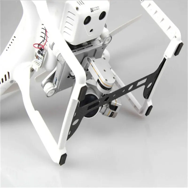 DJI Phantom 3 объектив камеры Подвеса посадочные полозковые шасси наборы защитная пластина для RC Quadcopter FPV DIY аксессуары