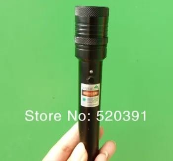 

Super Powerful! Military 500w 500000m Flashlight Green Laser Pointer 532nm Burning Match & Light Burn Cigarette+charger+gift Box