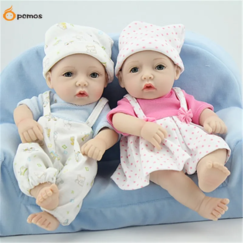 Realistic NewBorn Baby Doll Twins Reborn Boy & Girl Real ...