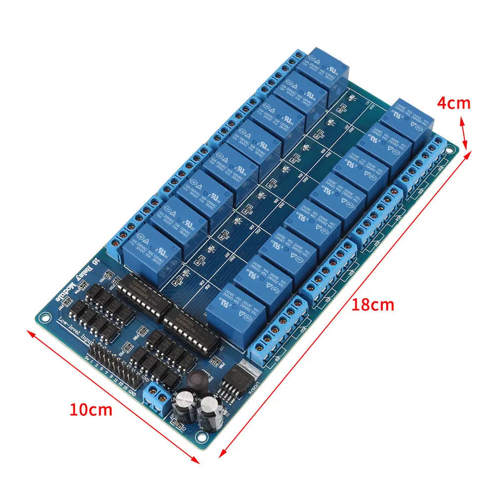 BIFI-Ethernet модуль управления Lan Wan сетевой веб-сервер RJ45 порт 16 канальный релейный