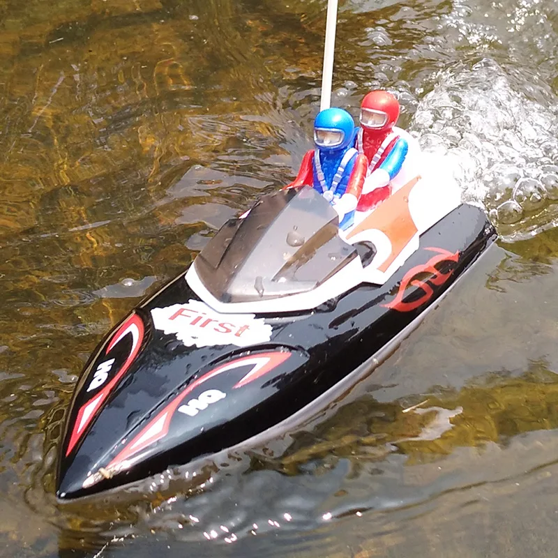 Flytec 2011-15 Infrated RC قوارب البسيطة 4CH 10 km/H عالية السرعة سباق Shipboat 2.4 GHz اللاسلكية التحكم عن بعد 10-15 m في الهواء الطلق لعب