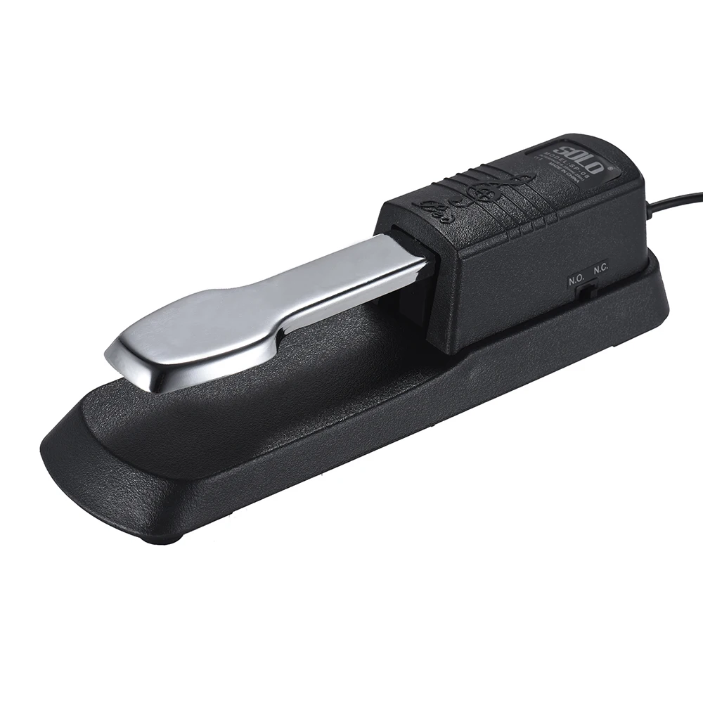 Piano Sustain Pedal MIDI Keyboard Foot Damper Pedal with 6.35mm Plug