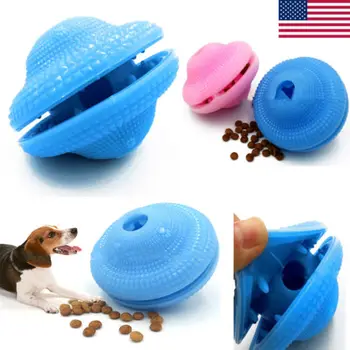 

UK Leakage Food Ball Food Dispenser Dog Biting Training Ball Pet Interactive Toy