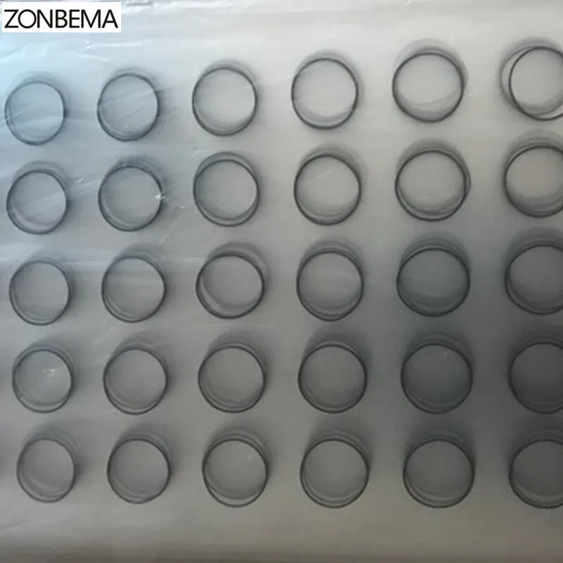 

ZONBEMA Waterproof Rubber Ring for Home button Key pad Replacement Parts For iPhone 7 7 Plus