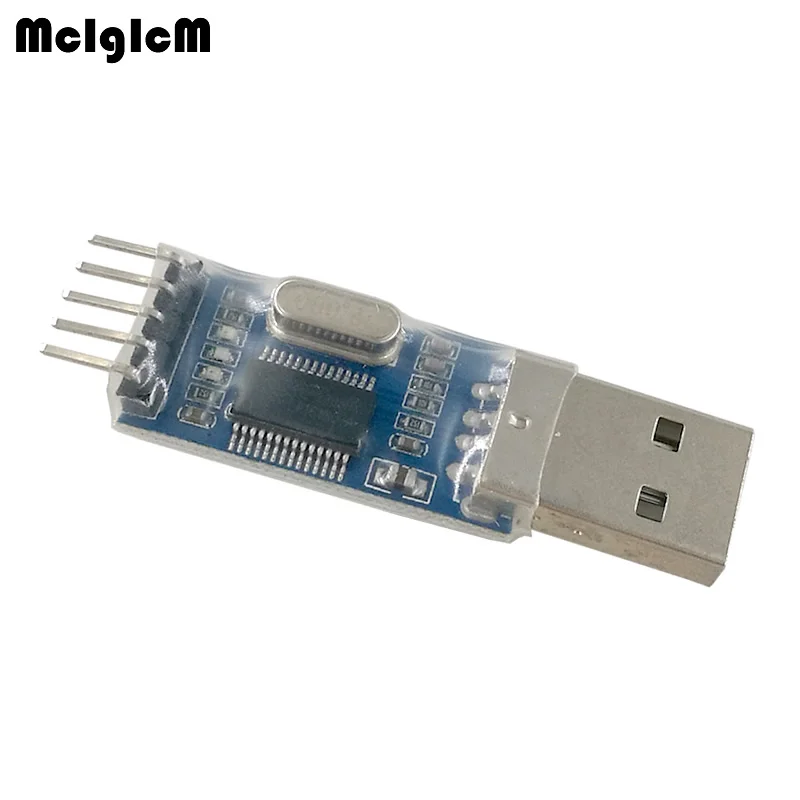 

MCIGICM 5pcs PL2303 USB To RS232 TTL Converter Adapter Module For CAR Detection GPS