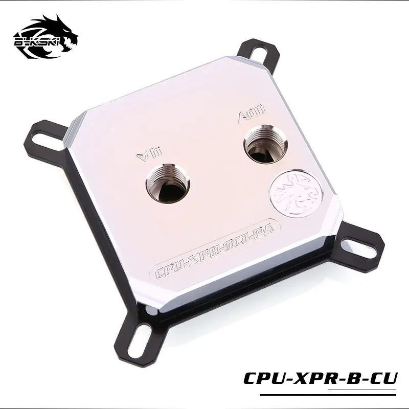 Bykski وحدة المعالجة المركزية للمياه التبريد المبرد كتلة استخدام ل إنتل LGA1150 1151 1155 1156/2011/2066 كامل معدن كتلة تبريد المبرد