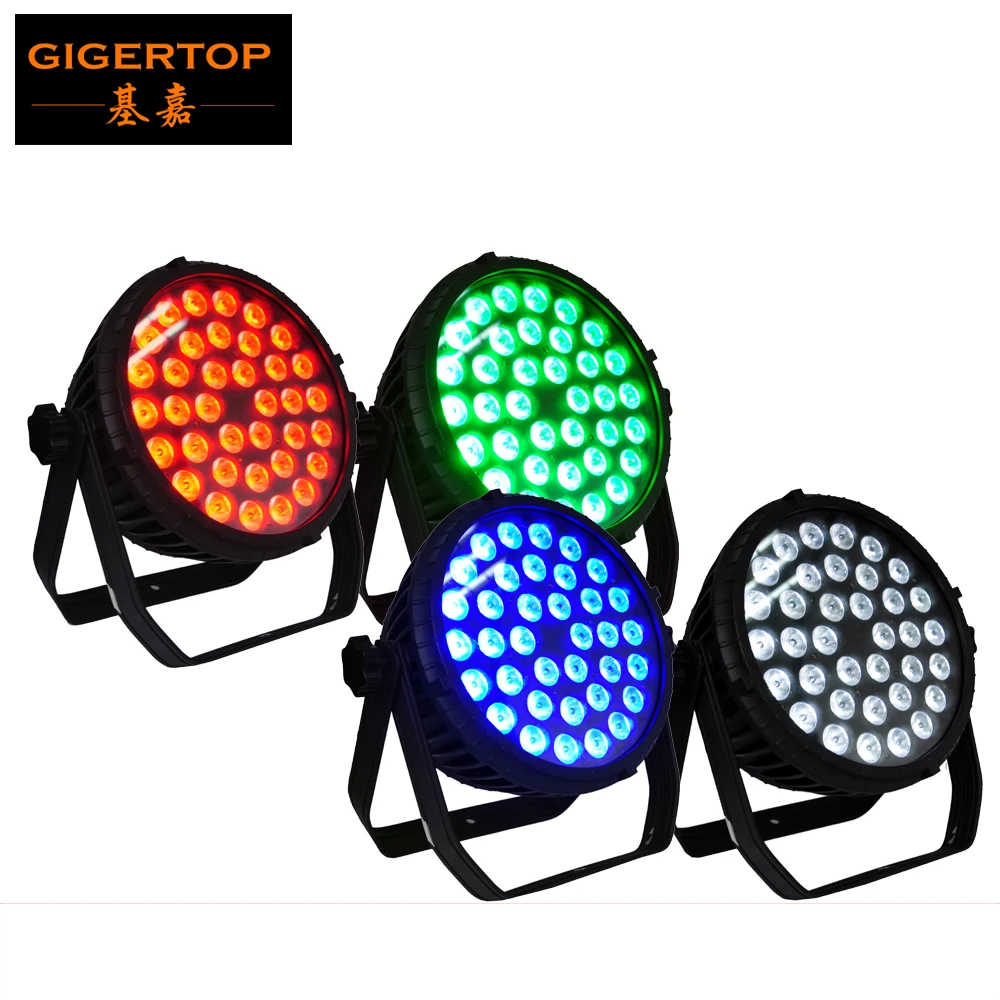 Boa Qualidade 36×8 w Silencioso Plano Led Light Par Rgbw Arruela Cor Interior Ip20 Classificação Super Brilhante 4 e 8 Canais Dmx 288 w ce Rohs