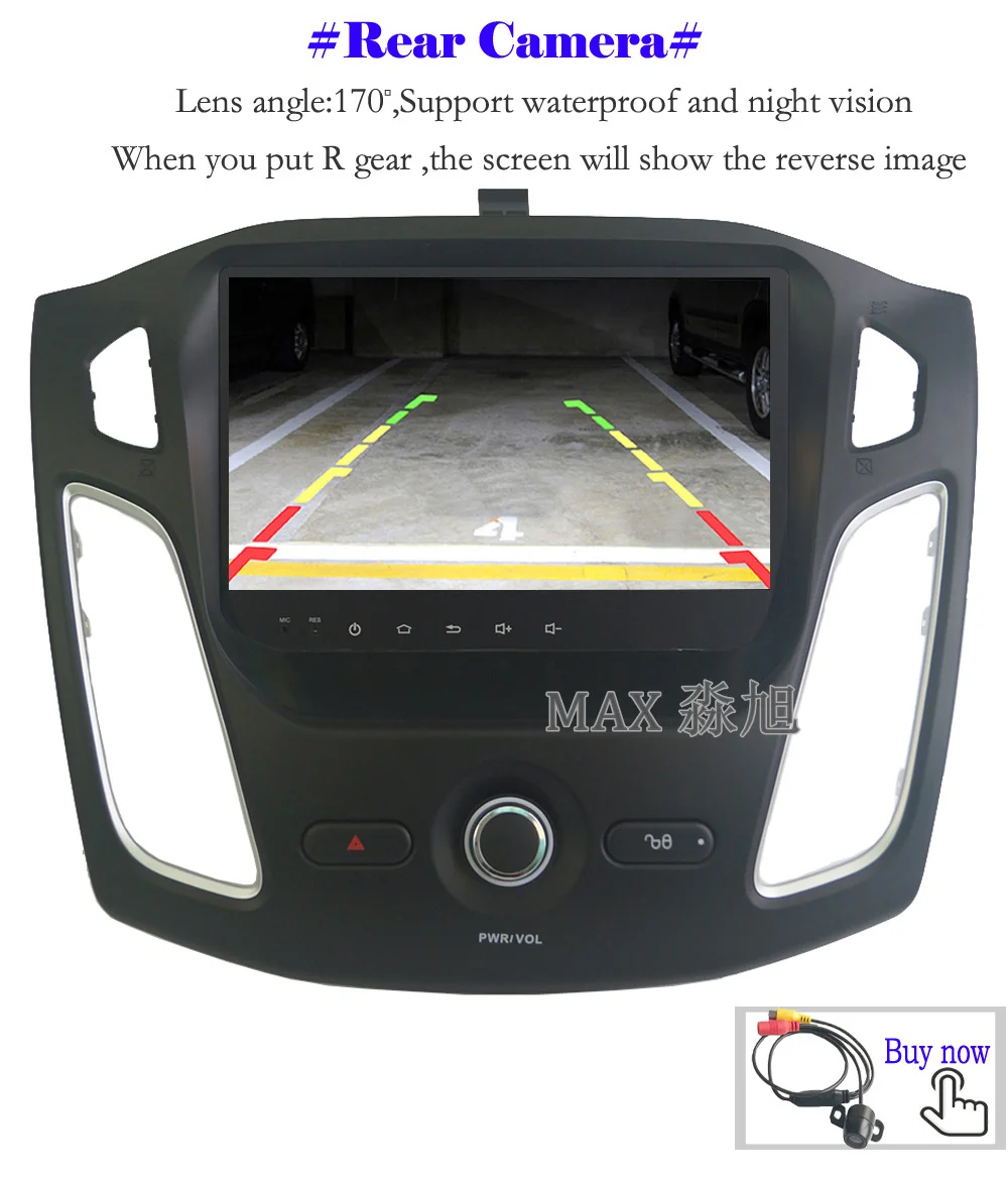 Clearance MAX 2G 32G Android 8.1 Car DVD Player for Ford Focus 3 2012 2013 2014 2015 Car Radio RDS Navigation System Map 4G WiFi SWC BT 14