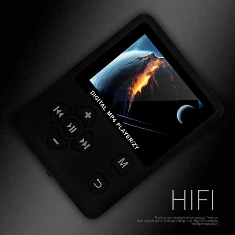 1 8 &quotЖК экран MP3 MP4 плеер Поддержка до 32 Гб TF карта памяти hi fi fm радио мини USB