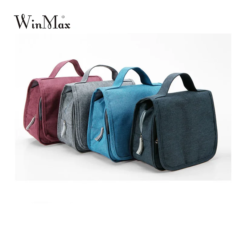Winmax брендовый Мужской дорожный набор, качественный светильник, Портативная сумка для туалетных принадлежностей, мужская косметичка, органайзер, подвешиваемые сумки для стирки, быстрая