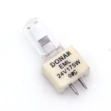 DONAR DN-27035 24 V 175 W/жнвлп 24V175W G5.3 керамическая основа галогеновая лампочка AV/фото микрофильмов галогенная лампа TNT