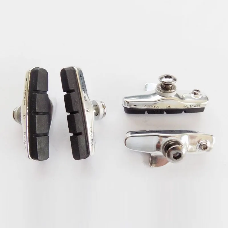 

2 Pair Road Brake Blocks Pads Shoes Bicycle Bike Racing Caliper