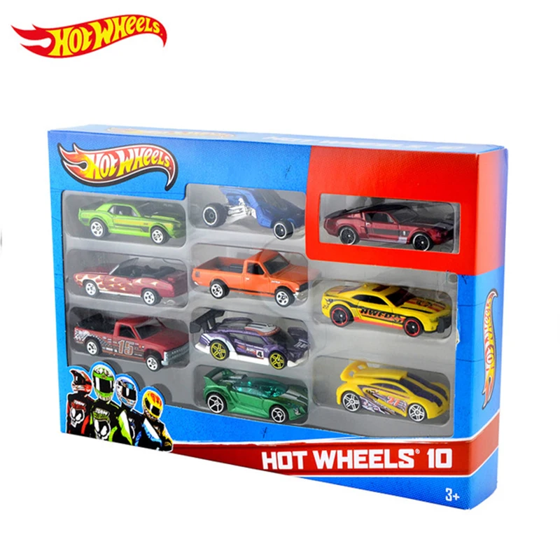 Hot Wheels track ESS BSC 10-Car Pack 1: 64 мини-модель автомобиля детские игрушки для детей Diecast Brinquedos Hotwheels подарок на день рождения 54886