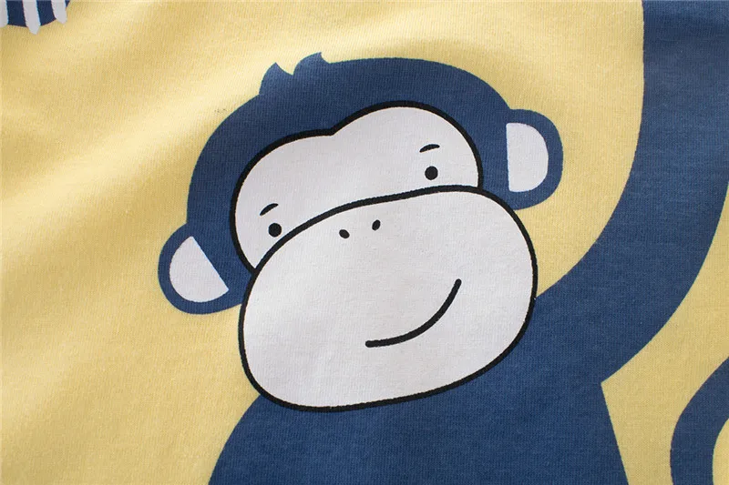 Г. летняя детская футболка белые хлопковые футболки с короткими рукавами и изображением животных жирафа обезьяна Лев, детская одежда для мальчиков и девочек от 2 до 8 лет
