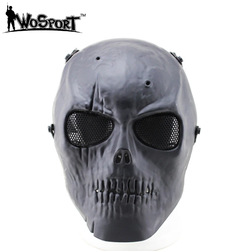 Aniarosinski Kaufen Gunstig Ma 13 Jagd Paintball Zubehor Halloween Schablonengeistmasken Taktische Schadel Skeleton Airsoft Gun Full Face Spiel Schutzen Maske Preise Online