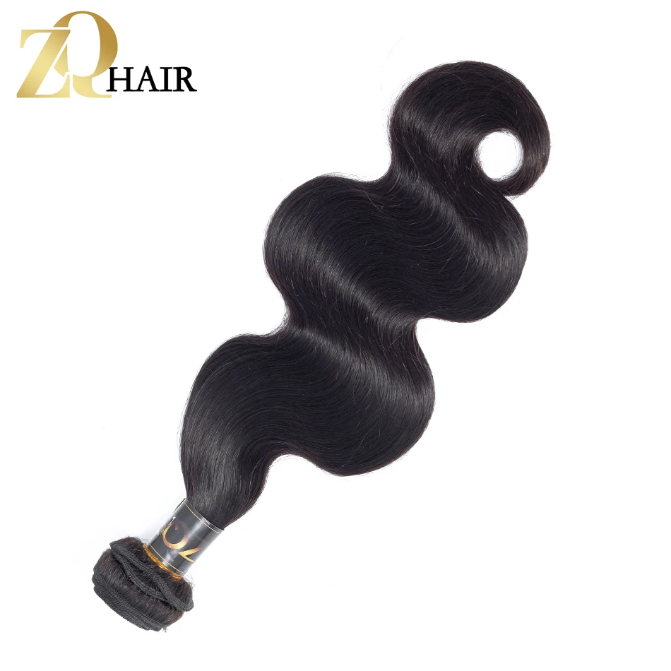 

ZQ Body Wave Peruvian Hair Bundles 8-26 Inch Human Hair Bundles Deal Non-Remy Hair Extension Natural Color 100g/Pc No Shedding