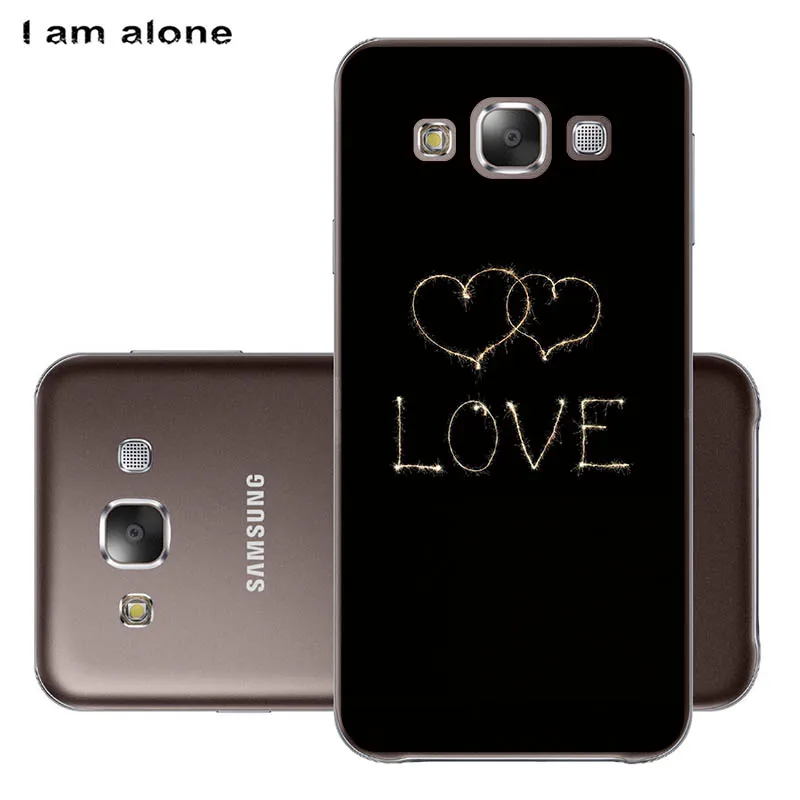 Чехлы для телефонов I am alone для samsung Galaxy E5 E500, 5,0 дюймов, жесткие пластиковые чехлы для мобильных телефонов, Модные цветные сумки - Цвет: PC KK79