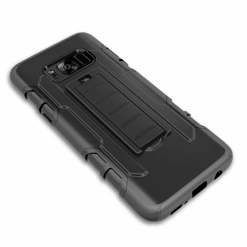Сверхпрочный Гибридный противоударный бронированный чехол для Samsung Galaxy S8 с