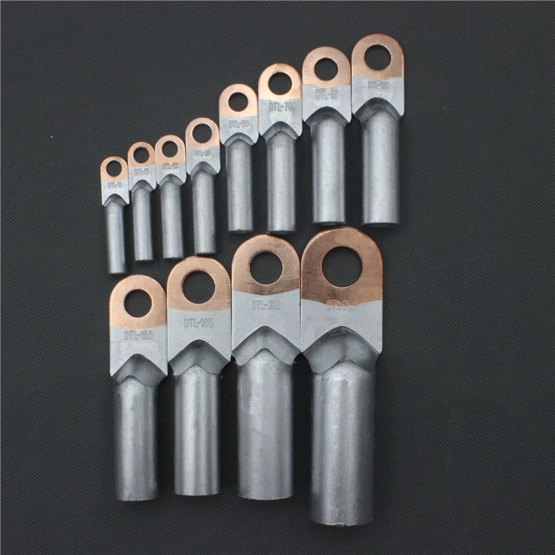 1 шт. медный Концевой Зажим для болтов диаметром 8 5 мм|cable lugs terminals|cable lugterminal connector |