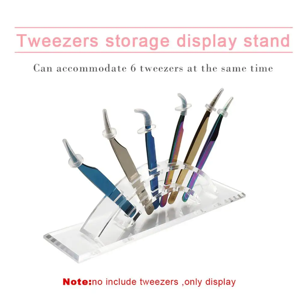 

Tweezers Storage Holder Eyelash Extension Eyebrow Tweezers Scissor Storage Rack Tweezers Display Stand Beauty Makeup Tools