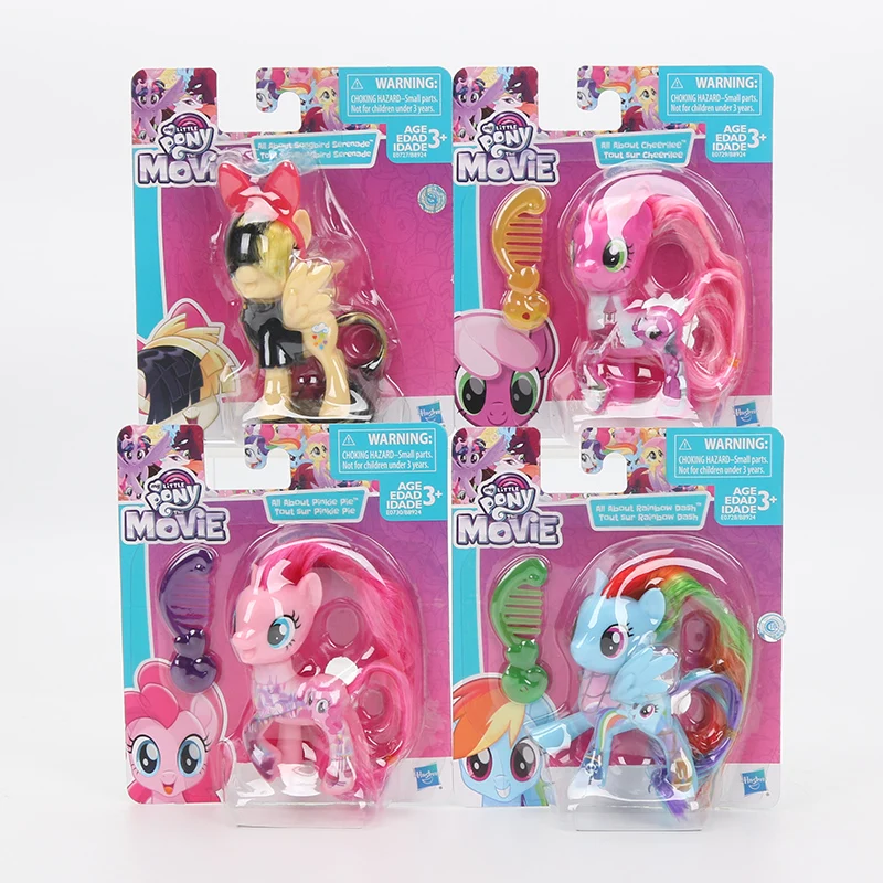 8 см игрушки My Little Pony Дружба это чудо серии юбкой всех цветов радуги Платье