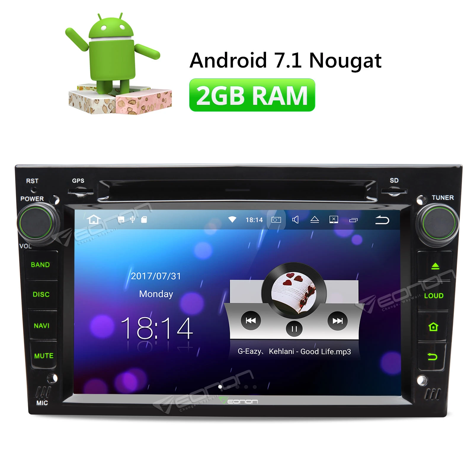 Eonon Black Ga8156 7 Android 7 1 In Dash Car Stereo Gps Navigator Radio For Opel Corsa Astra Zafira Vectra Antara Meriva Radio Corsa Opel Astra Radioopel Corsa Radio Aliexpress
