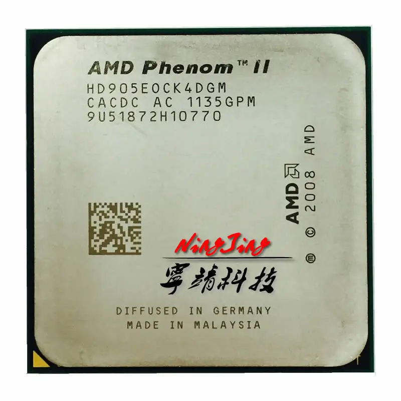 Четырехъядерный процессор AMD Phenom II X4 905e 905 E 2,5 GHz hd905eok4dgm/hd905eok4dgi Socket AM3|socket am3|phenom ii x4amd phenom ii x4 | АлиЭкспресс