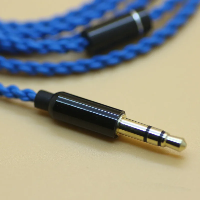 DIY ie800 кабель для наушников один кристалл медные провода 14 ядро X4 высококлассный