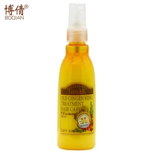 BoQian Ginger 130ml Remy Supple Hair Mist Spray Repair Damaged Dry Frizz Treatment Moisturizing Essential Oil Hair Care Products