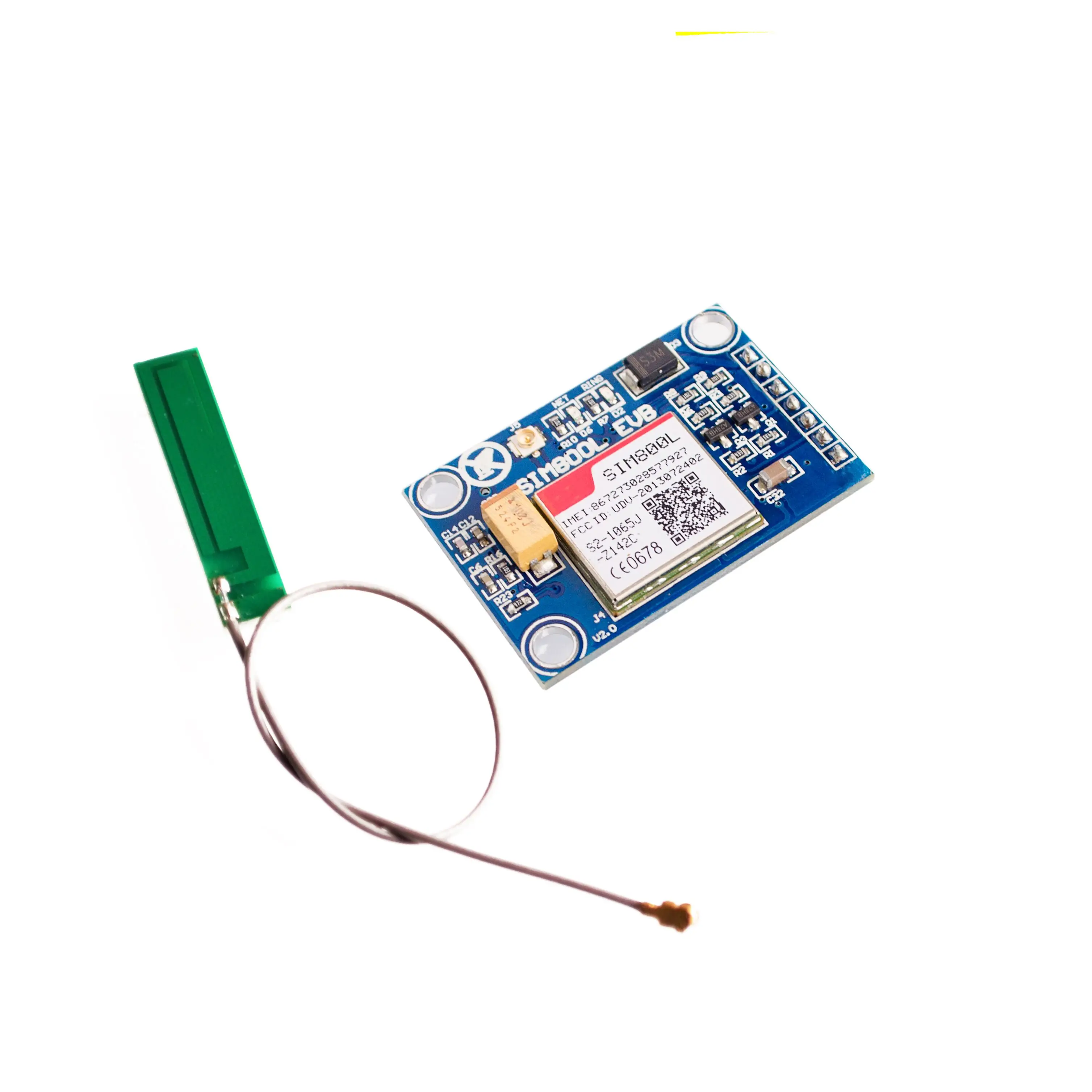 Маленький модуль SIM800L GPRS GSM комплект карта MicroSIM Core BOard Quad-band ttl последовательный порт с антенной для Arduino - Цвет: SIM800L